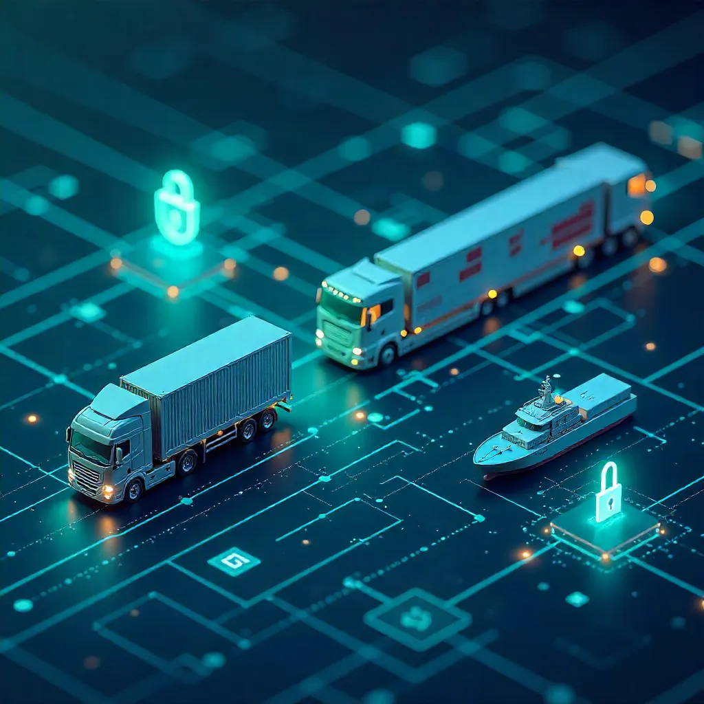 استفاده از بلاک چین در نرم افزار زنجیره تامین و لجستیک