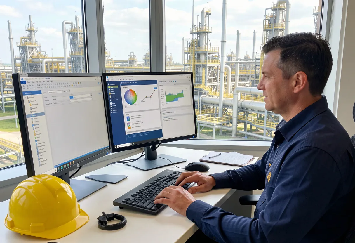 مدیریت پروژه های پیمانکاری، صنایع نفت با سیستم یکپارچه ERP