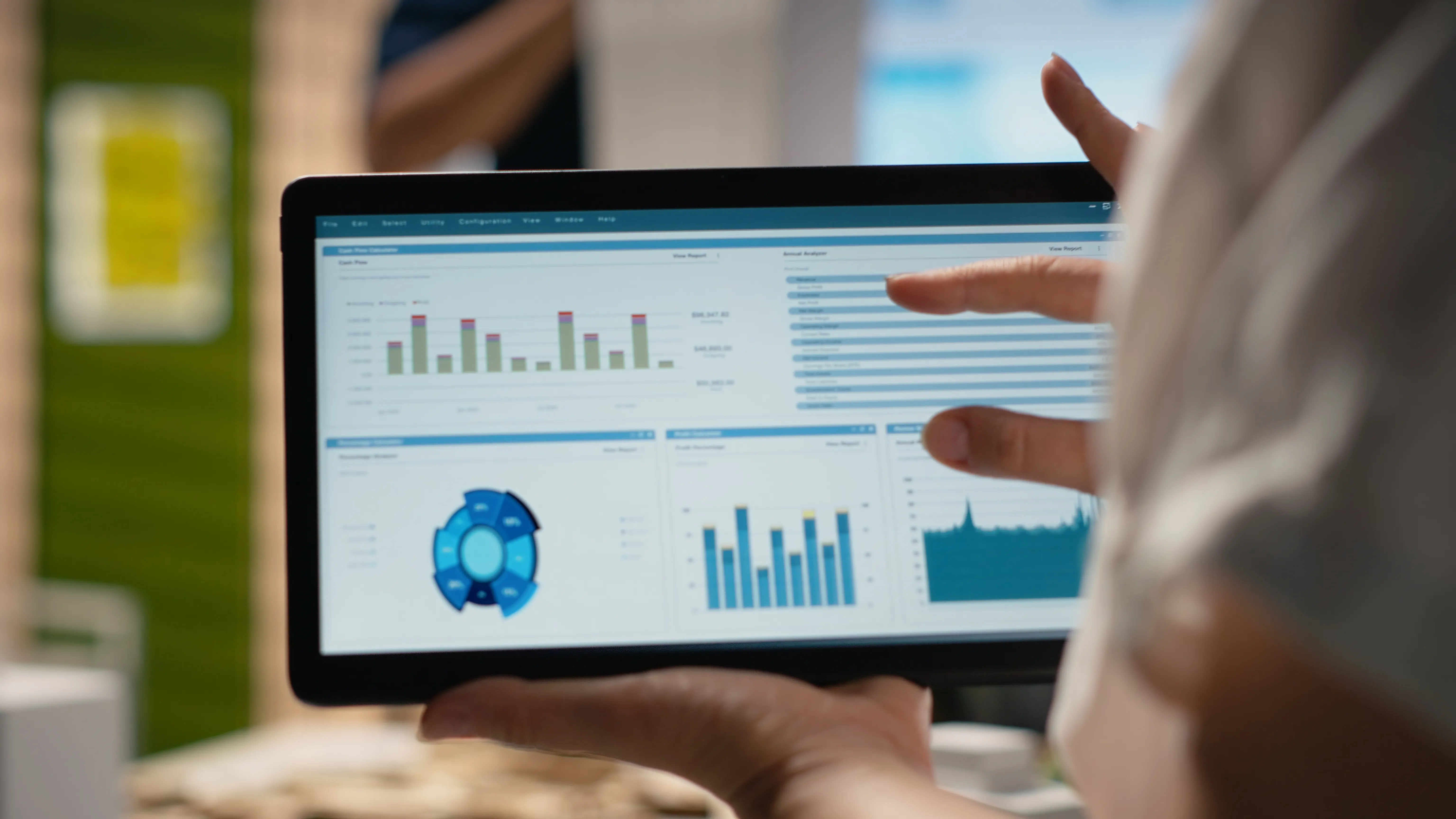 داشبورد مدیریتی و گزارش تحلیلی نرم ‌افزار S2S ERP