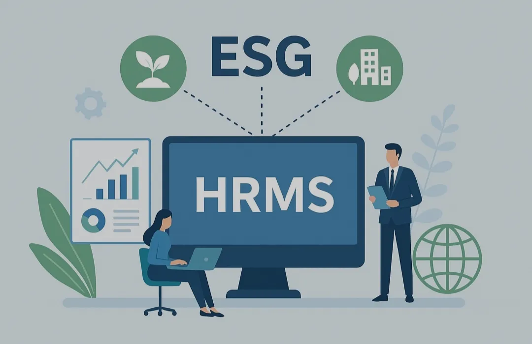 نرم افزار منابع انسانی و HRMS برای تحقق اهداف ESG و پایداری سازمانی