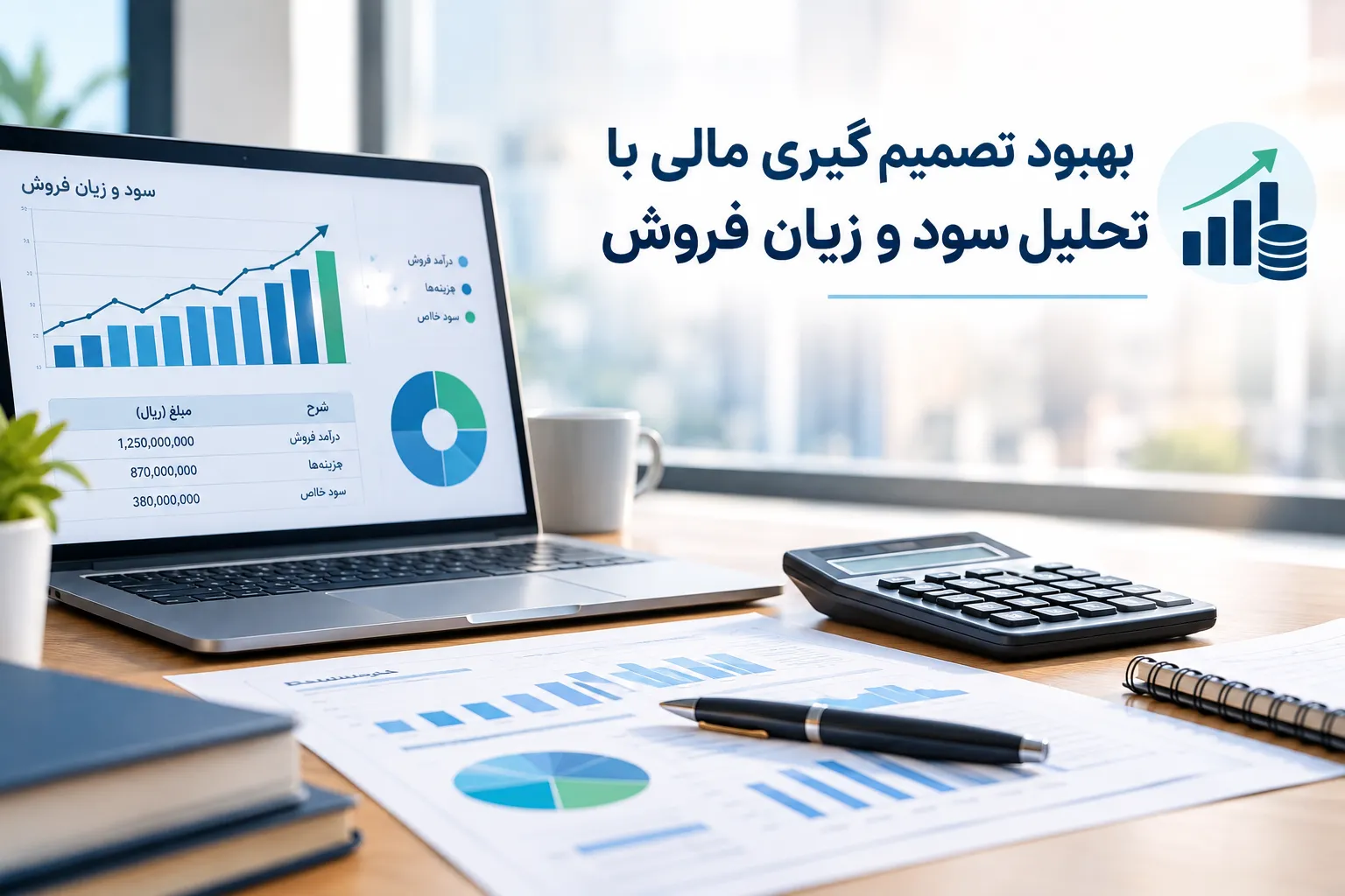 بهبود تصمیم گیری مالی با تحلیل سود و زیان فروش