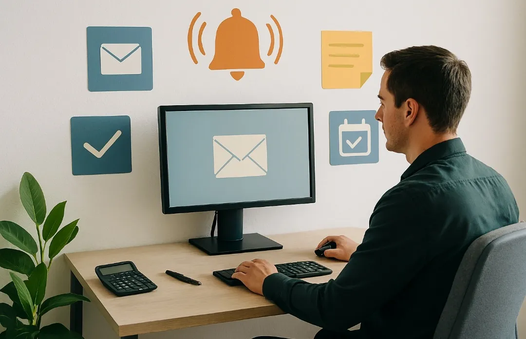 پیاده سازی سیستم یاد آوری و هشدار خودکار در اتوماسیون اداری و مکاتبات داخلی