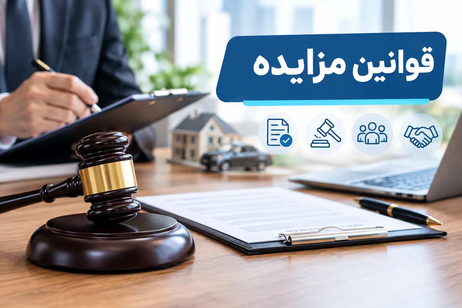 قوانین مزایده و شرایط برگزاری آن