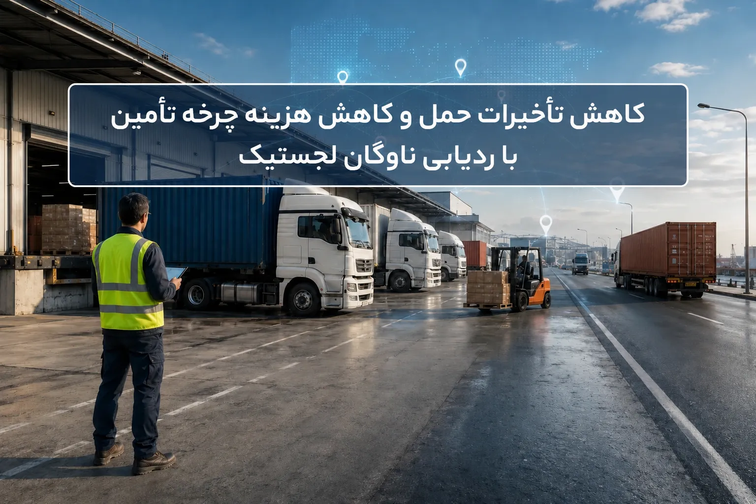 هماهنگی تأمین و توزیع ، مدیریت ترافیک کالا ، زمان ‌بندی حمل و ارسال