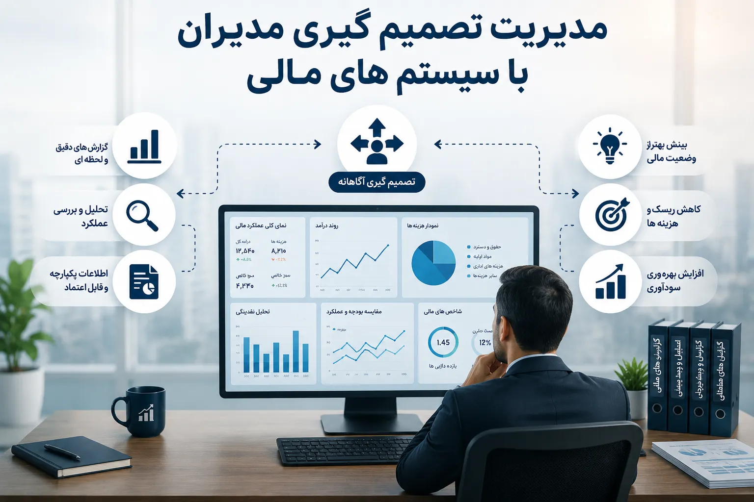بهبود تصمیم گیری مدیران با نرم افزار های مالی یکپارچه