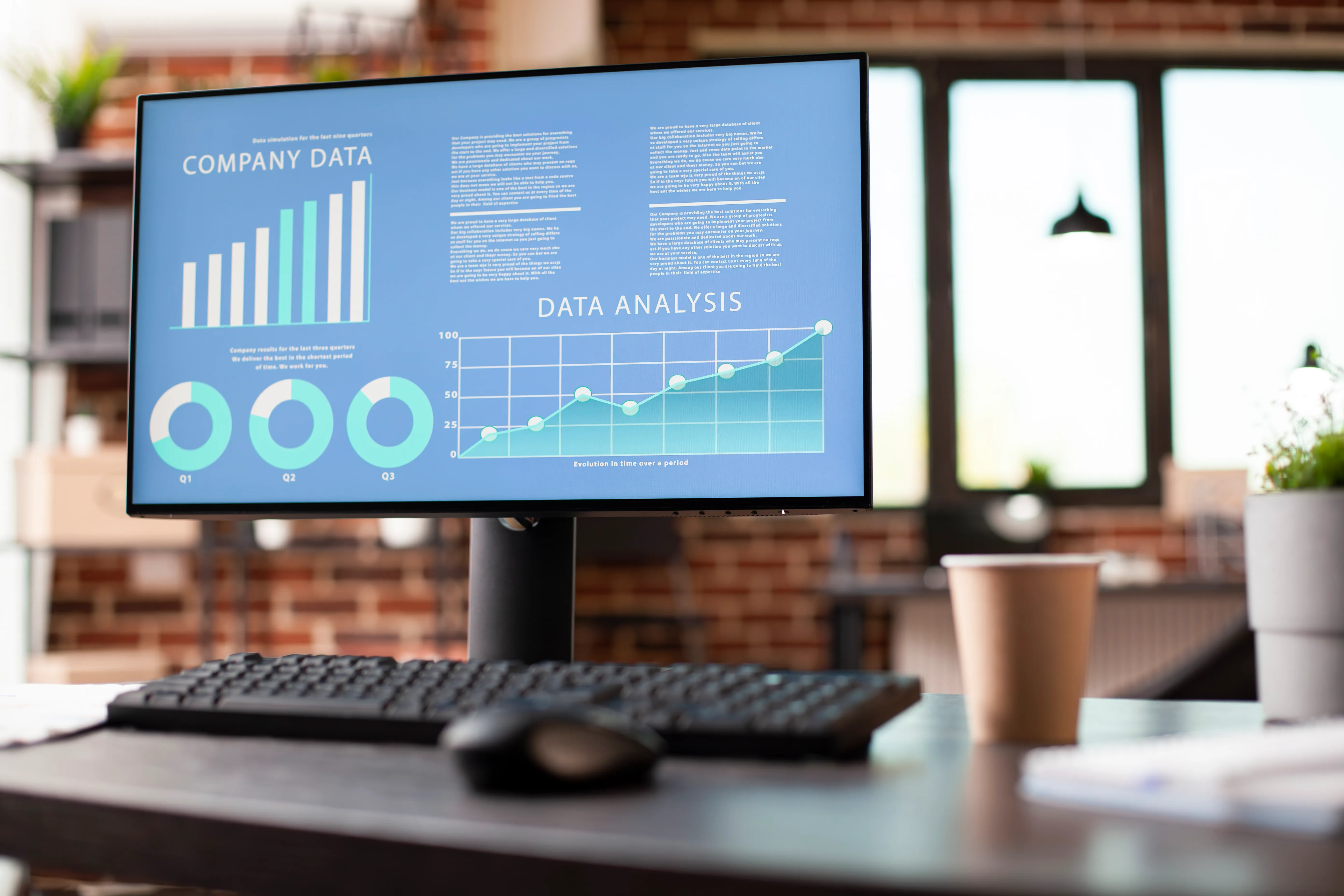 گزارش تعاملی هوش تجاری و تجزیه و تحلیل پیشرفته