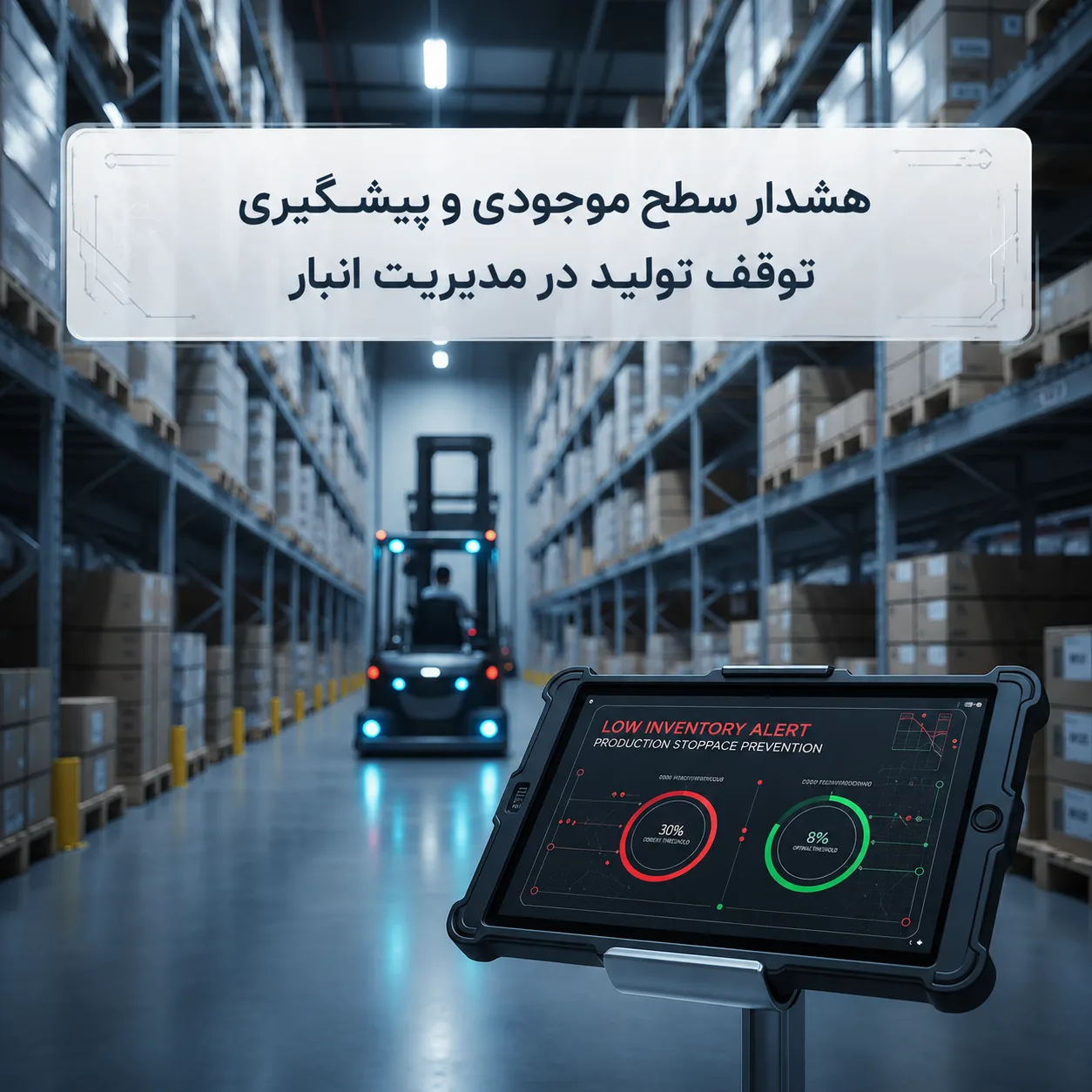 مدیریت رسید و حواله ، مدیریت انبار چند شاخه‌ ای ، ثبت تراکنش‌ های بین ‌انبار ، ردیابی دسته تولید