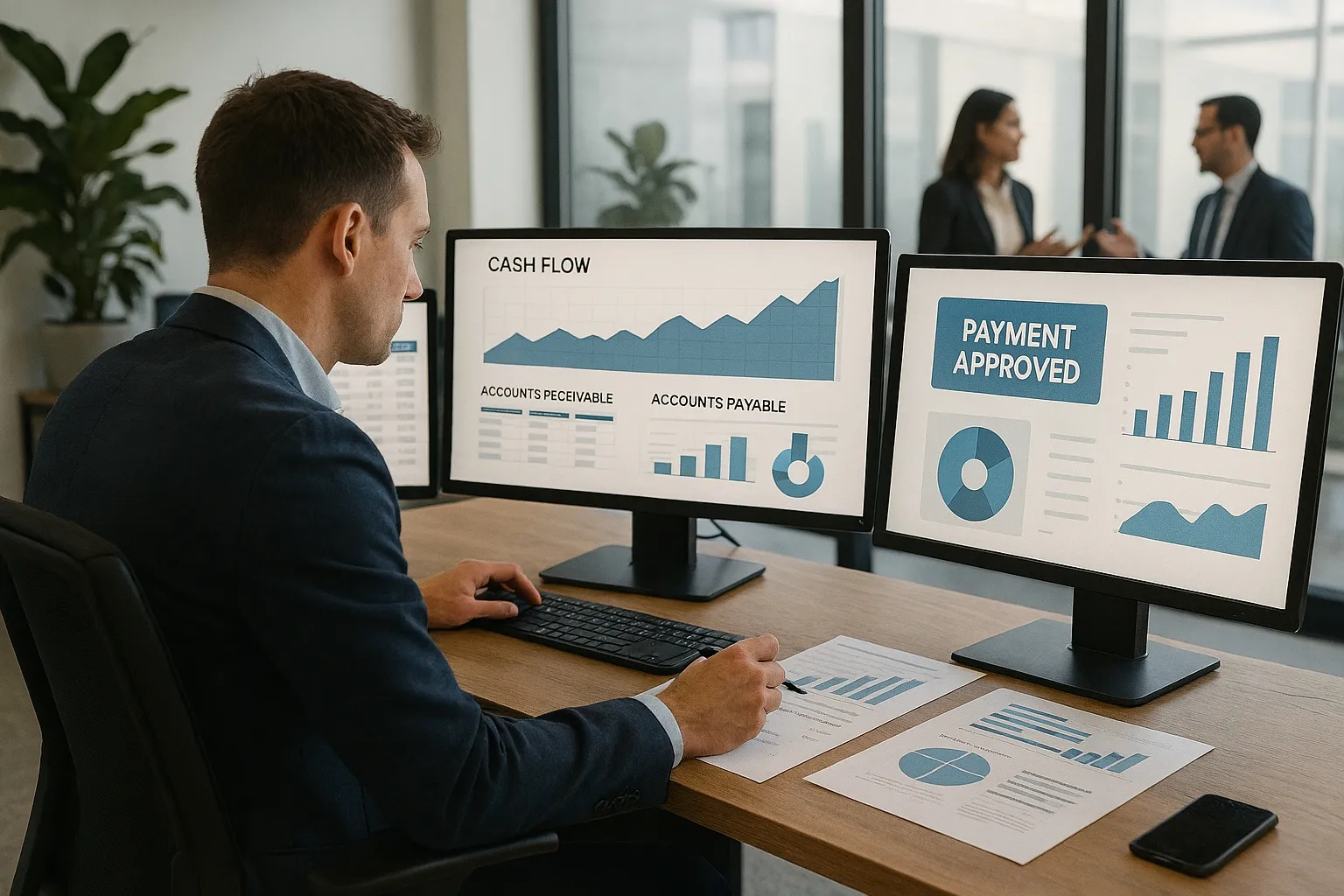 مدیریت تسویه‌ حساب ‌ها و بدهی‌ ها | بهینه ‌سازی جریان نقد و پرداخت ‌ها