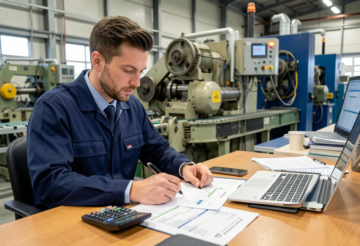 نرم افزار حسابداری بهای تمام شده صنعتی | اثر توقفات خط تولید