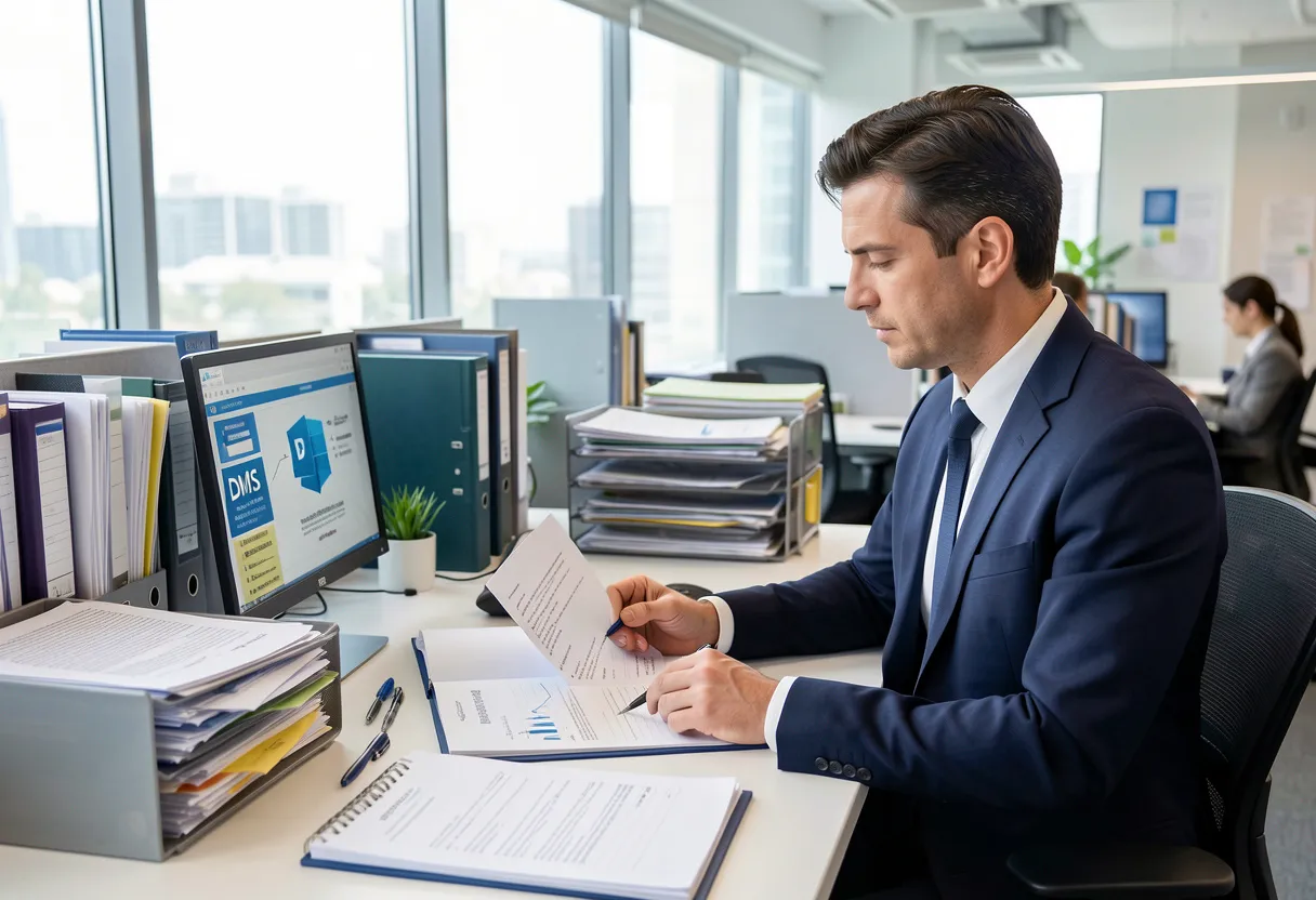 نرم افزار مدیریت اسناد حرفه ای| مقایسه سیستم DMS و SharePoint