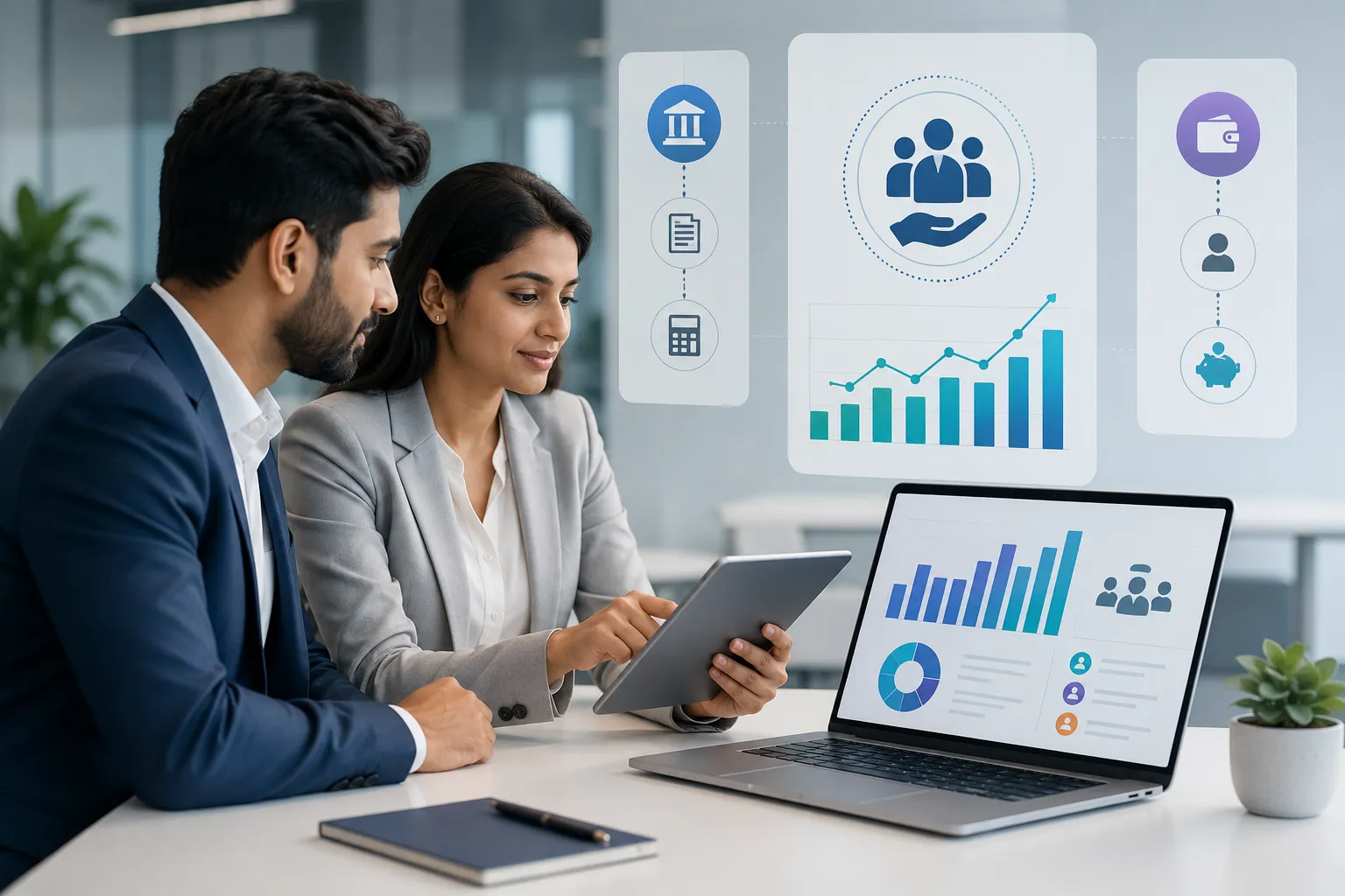 نرم افزار حقوق و دستمزد | مدیریت پرداخت کارکنان قراردادی و رسمی